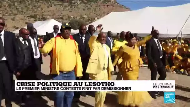 Contesté, le Premier ministre du Lesotho, démissionne