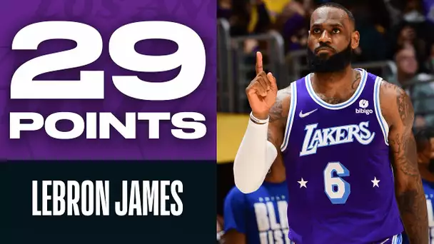 LeBron Return to Lineup in Lakers OT W! 29 PT TRIPLE-DOUBLE