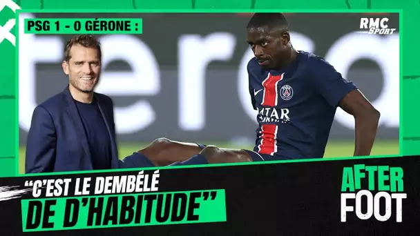 PSG 1-0 Gérone : "C'est le Dembélé de d'habitude, l'anomalie c'était contre Brest" estime Rothen