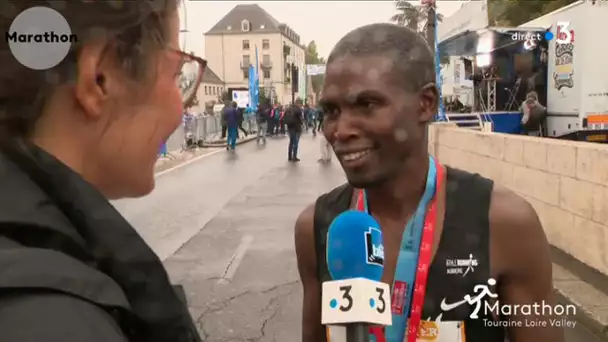 Marathon de Tours : interview du vainqueur Too Lazarus