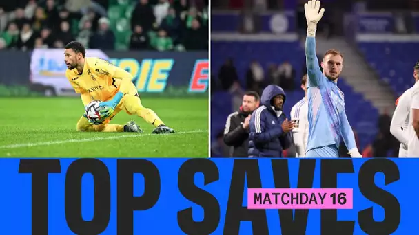 Les plus BEAUX ARRÊTS de la 16ème journée | Ligue 1 McDonald's 24/25