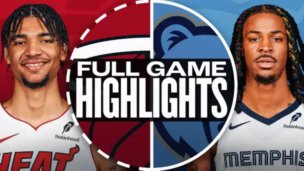 HEAT at GRIZZLIES | NBA PRESEASON FULL GAME HIGHLIGHTS | October 18, 2024