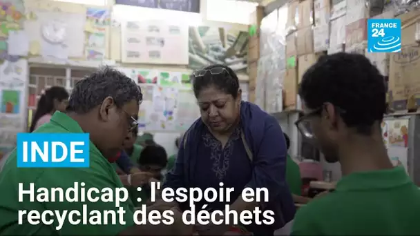 Inde : des personnes en situation de handicap retrouvent espoir en recyclant des déchets