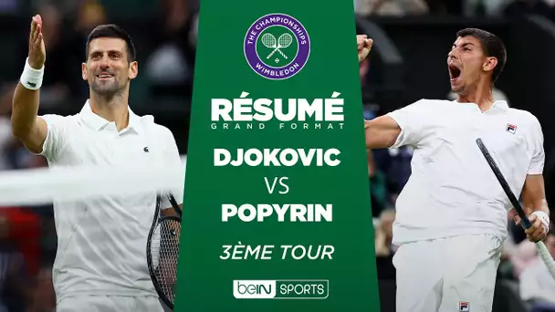 🎾 WIMBLEDON : Novak Djokovic vs Alexei Popyrin, quel scénario pour le Joker ?