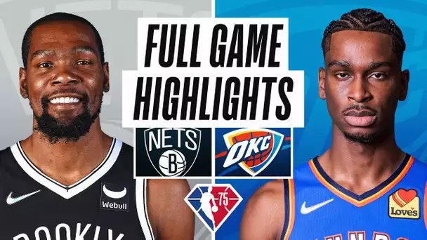 NETS at THUNDER | FULL GAME HIGHLIGHTS | November 14, 2021