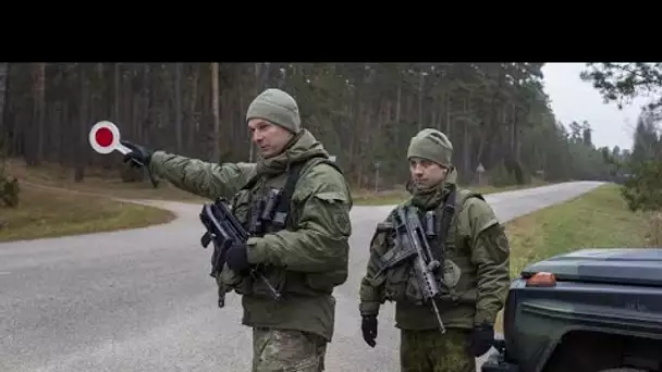 Située entre la Russie et le Bélarus, la Lituanie renforce ses frontières