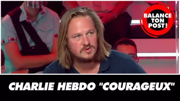 Geoffroy Lejeune : "Charlie Hebdo est une rédaction très courageuse, ils ont peur de rien !"