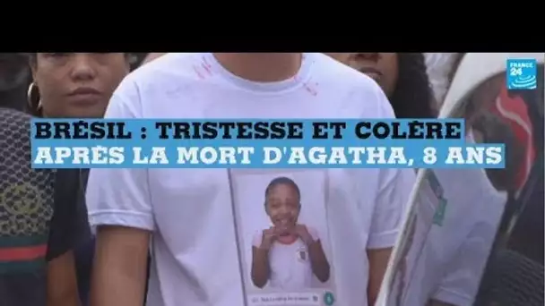 Au Brésil, tristesse et indignation après la mort d'Agatha, 8 ans, victime d'une balle perdue