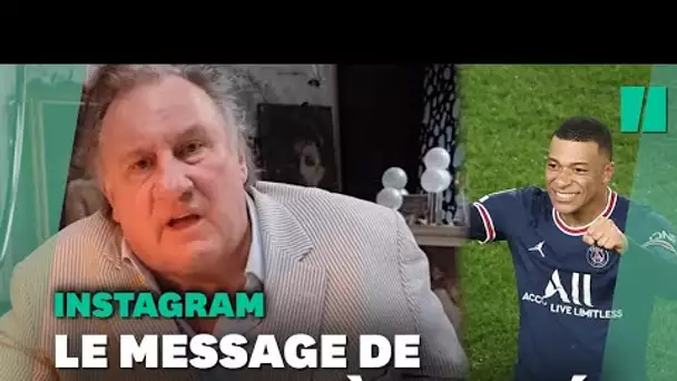 Depardieu s'adresse à Mbappé dans sa 1ère story Instagram