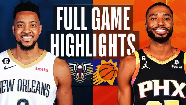 PELICANS at SUNS | NBA FULL GAME HIGHLIGHTS | October 28, 2022