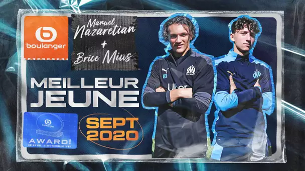 Trophée Boulanger | Manuel Nazaretian et Brice Mius élus meilleurs jeunes du mois de Septembre