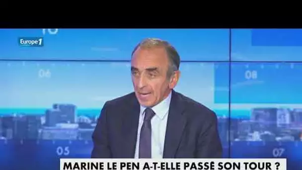 Eric Zemmour : "Je n'ai rien contre Marine Le Pen ! Je pense simplement qu'elle ne peut pas gagner"