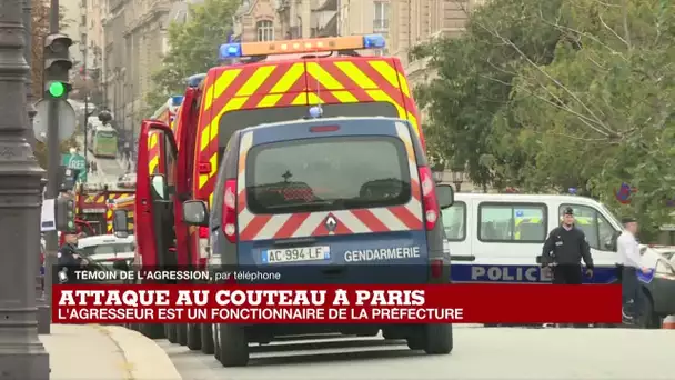 Attaque à la préfecture de Paris : "On nous a dit qu'il y avait eu un meurtre"