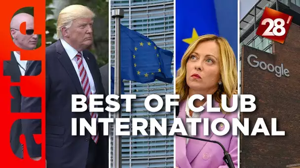 Europe, immigration, Trump, manger néolithique : Best of Club international | 28 minutes | ARTE