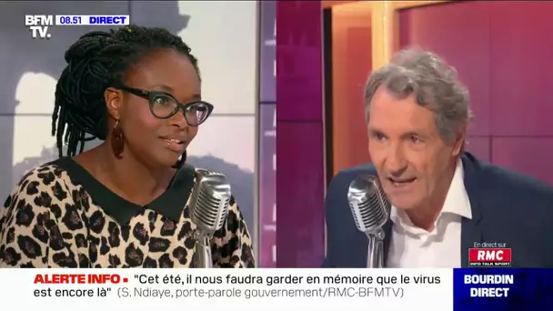 Sibeth Ndiaye était l'invitée de Jean-Jacques, sur RMC et BFMTV, ce vendredi 28 mai 2020