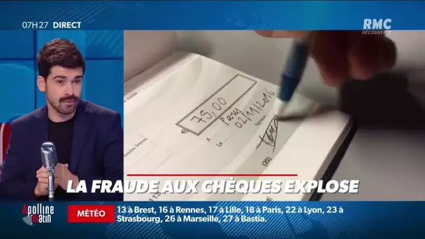 Il s'écoule plus de 500 chèques fraudés chaque jour en France