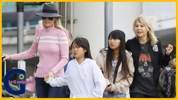 Laeticia Hallyday retrouve enfin sa maman Françoise à Los Angeles