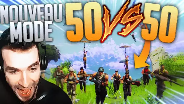 🥇 50 VS 50 ► NOUVEAU MODE FORTNITE, LE VOLEUR ! Gameplay Fr