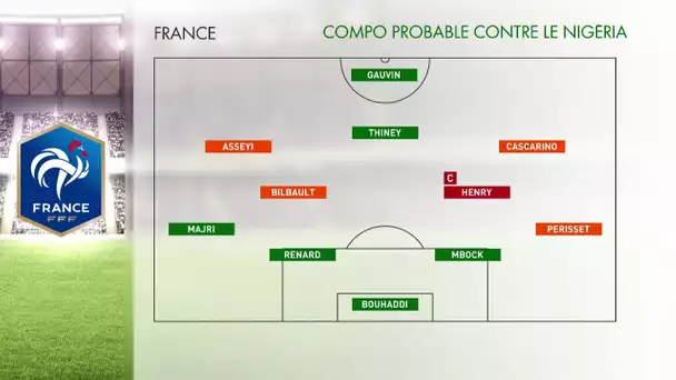 La compo probable du onze tricolore