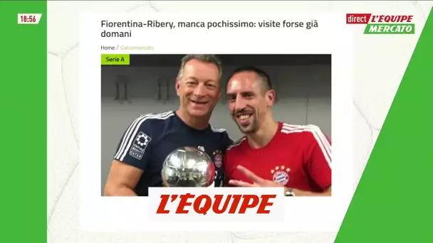 Ribéry proche de la Fiorentina, visite médicale mercredi - Foot - Transferts