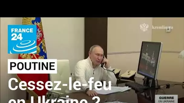 Moscou veut une trêve pour "arrêter la progression" des Ukrainiens, dit Zelensky • FRANCE 24