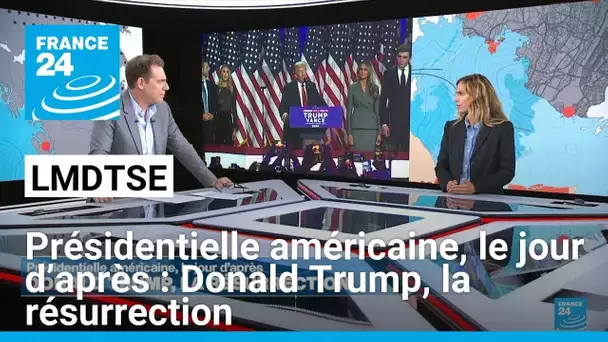 Présidentielle américaine, le jour d’après : Donald Trump, la résurrection • FRANCE 24