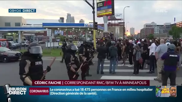 Manifestation à Minneapolis: la situation est désormais sous contrôle