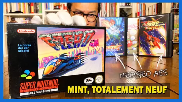 Je déballe un F-ZERO totalement NEUF + 3 jeux NeoGeo AES, 30 ans après leur sortie (UNBOXING 4K)