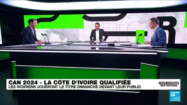 CAN 2024 : les Éléphants face aux Super Eagles en finale • FRANCE 24