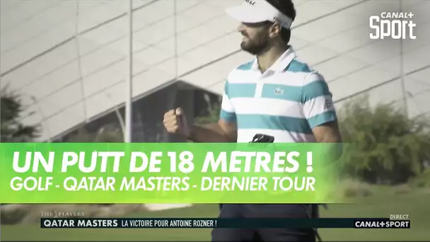 Le putt incroyable de Rozner qui lui donne la victoire finale