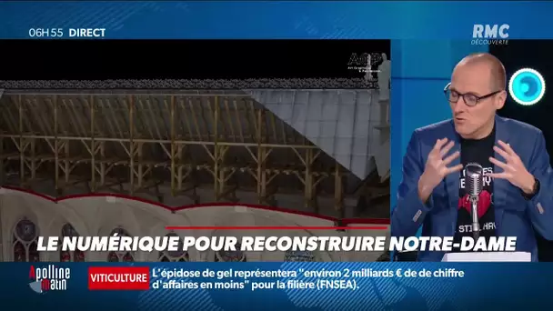 Comment le numérique rend la reconstruction de Notre-Dame-de-Paris possible