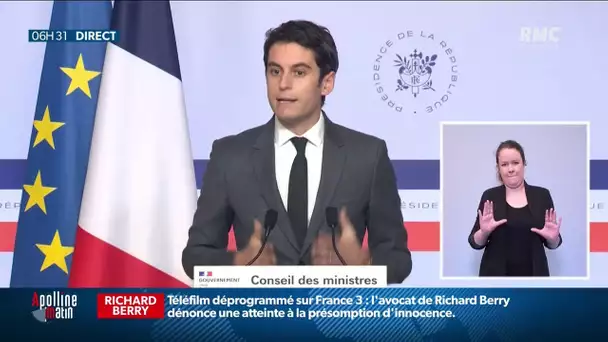 Covid-19: la situation sanitaire est sous-contrôle mais reste fragile selon Gabriel Attal