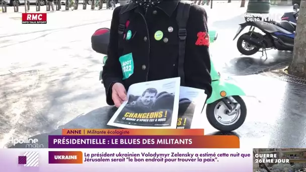 Présidentielle : le blues des militants