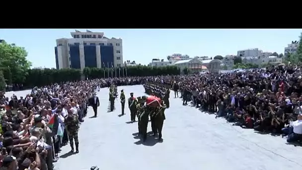 Funérailles officielles à Ramallah pour la journaliste palestinienne Shireen Abu Akleh