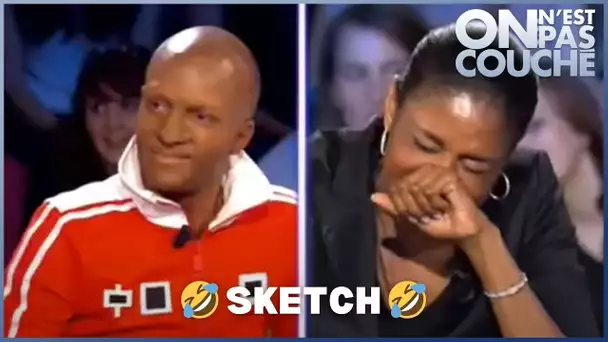 🤣 Marie-José Pérec rit aux éclats devant ce sketch de Jonathan Lambert déguisé en athlète ! 🤣