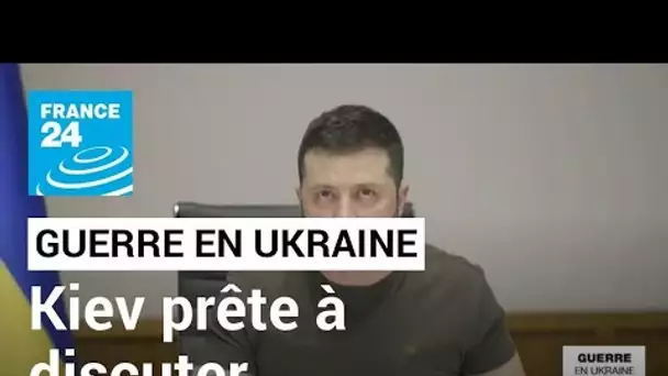 L'Ukraine prête à discuter d'un statut de neutralité pour un accord de paix avec la Russie