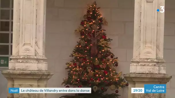 Le château de Villandry : célèbre l'esprit des fêtes de fin d'année