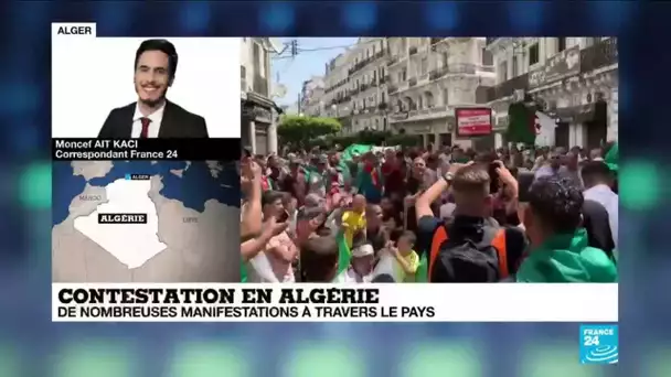 Contestation en Algérie : 1ère manifestation depuis l'annulation de la présidentielle