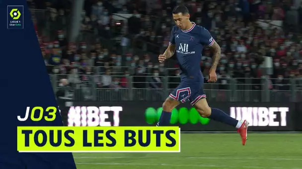 Tous les buts de la 3ème journée - Ligue 1 Uber Eats / 2021/2022