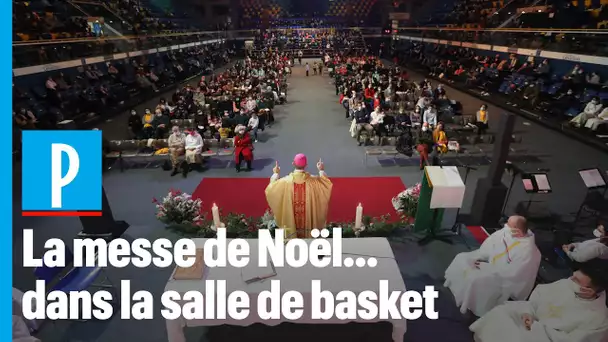 À Levallois, la messe de Noël a eu lieu… dans la salle de basket