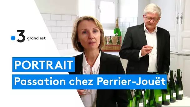 Passation chez Perrier-Jouët à Epernay