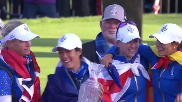 Solheim Cup : une Céline Boutier invaincue