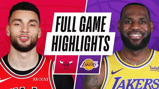 BULLS at LAKERS | FULL GAME HIGHLIGHTS | January 8, 2021