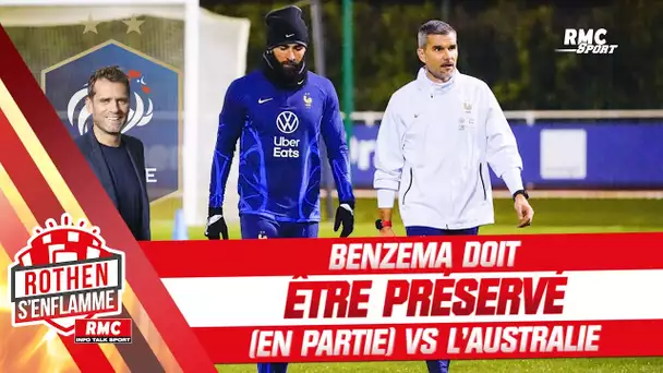 Coupe du monde 2022 : Rothen assure que Benzema doit être en partie préservé contre l'Australie