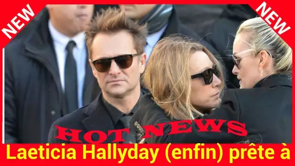 Laeticia Hallyday (enfin) prête à négocier avec David et Laura ?