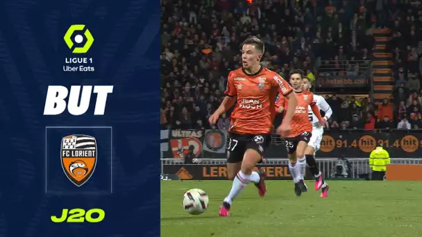 But Théo LE BRIS (31' - FCL) FC LORIENT - STADE RENNAIS FC (2-1) 22/23