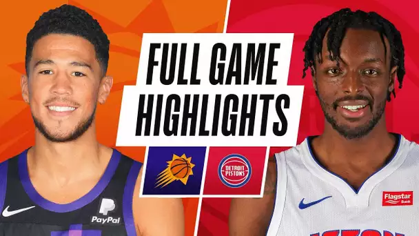 SUNS at PISTONS | FULL GAME HIGHLIGHTS | January 8, 2021