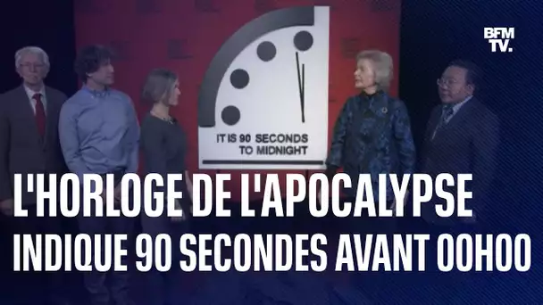 L’horloge de l’apocalypse est à 90 secondes de minuit, un record