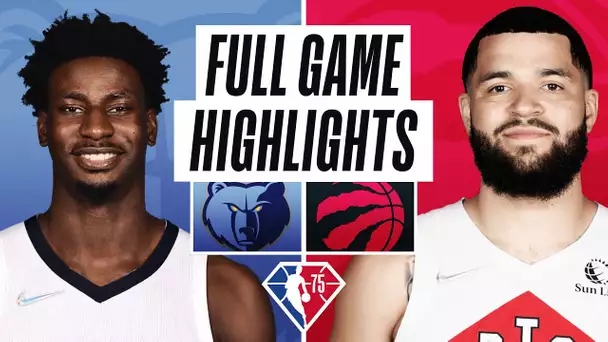 GRIZZLIES at RAPTORS | FULL GAME HIGHLIGHTS | November 30, 2021