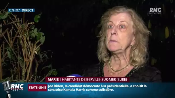 Orages dans l’Eure: grosse frayeur pour Marie à Berville-sur-Mer